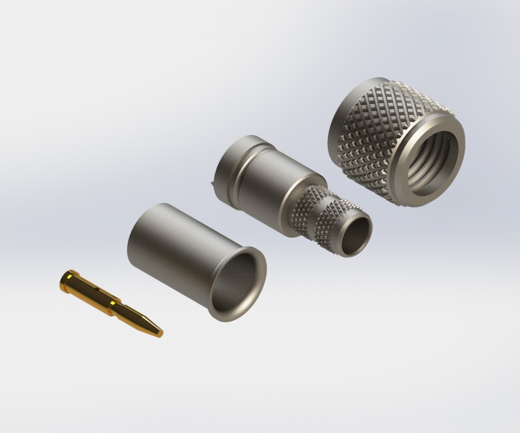 Amphenol mini-UHF 2.5 GHz插头连接器